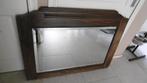 Antieke Art Deco spiegel, Ophalen, Rechthoekig, 100 tot 150 cm, Minder dan 100 cm