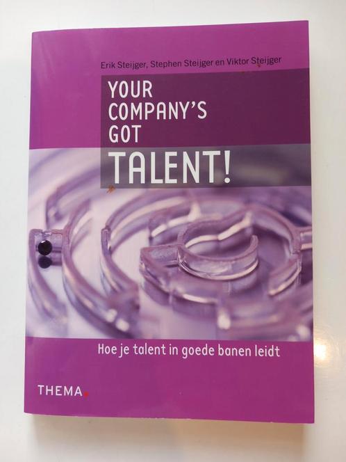 Erik Steijger - Your company's got talent!, Boeken, Advies, Hulp en Training, Ophalen of Verzenden