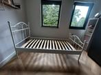 Beterbed stalen meisjes bed, wit inclusief lattenbodem, Kinderen en Baby's, Kinderkamer | Bedden, Ophalen, 85 tot 100 cm, Zo goed als nieuw