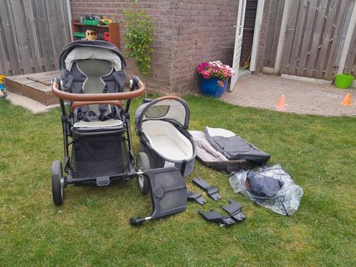 Mutsy Evo - kinderwagen, Kinderen en Baby's, Kinderwagens en Combinaties, Gebruikt, Combiwagen, Mutsy, Met reiswieg, Verstelbare duwstang