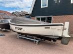 Stout 650 sloep boegschroeg 20 pk efi suzuki buiskap, Watersport en Boten, Ophalen, 10 tot 30 pk, Gebruikt, 6 meter of meer