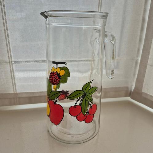 Vintage Italiaanse water/sangriakan, Huis en Inrichting, Keuken | Servies, Zo goed als nieuw, Glas of Glazen, Overige stijlen