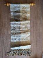 Vintage vaandel SPA Amsterdam koninginnedag 1957, Ophalen of Verzenden