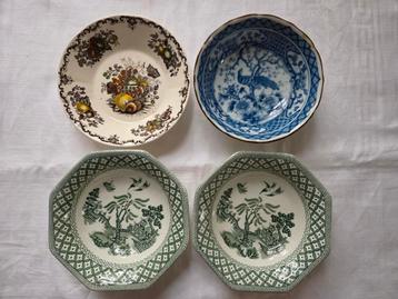 Mason`s decor FRUIT BASKET, Meakin decor WILLOW, China  beschikbaar voor biedingen