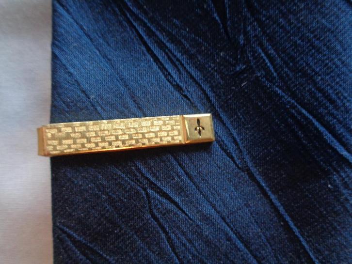 KORTE DASSPELD DASKLEM GOUDKLEURIG FIJN MOTIEF, Kleding | Heren, Stropdassen, Nieuw, Ophalen