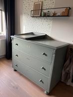 Brocante commode groen (Loods 5 / Van Dijk), Ophalen, Gebruikt, 50 tot 70 cm, 100 cm of meer