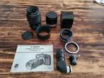 Canon Macro Lens FD 1:4 100mm met tussenringen en zoekers., Ophalen, 1960 tot 1980, Lens of Lenzen