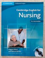 Cambridge English for Nursing - Pre-intermediate, Ophalen of Verzenden, Nieuw, Non-fictie