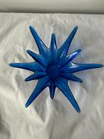 MCM vintage Starburst kobalt votive waxinelichtje, Antiek en Kunst, Antiek | Glas en Kristal, Ophalen of Verzenden