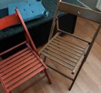 Ikea Klapstoelen - Set van vier, Huis en Inrichting, Stoelen, Ophalen, Hout, Gebruikt, Overige kleuren