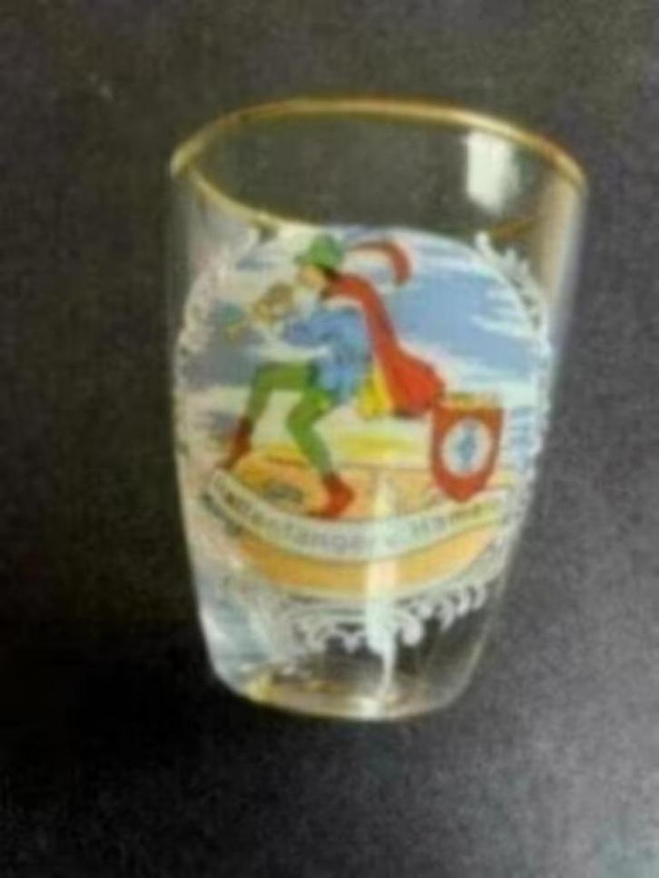 Borrelglaasje rattenvanger van Hamelen, Verzamelen, Glas en Borrelglaasjes, Overige typen, Ophalen of Verzenden
