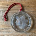 Raamhanger suncatcher kerst dennentak klokje (Ø 13cm) gaaf, Diversen, Ophalen of Verzenden, Nieuw