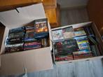 2 grote dozen vol met DVDs en CDs, Alle leeftijden, Ophalen, Zo goed als nieuw, Boxset