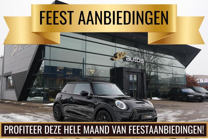 Mini Mini 2.0 Cooper S John Cooper Works JCW Panoramadak Bla, Auto's, Mini, Bedrijf, Te koop, Cooper S, ABS, Achteruitrijcamera