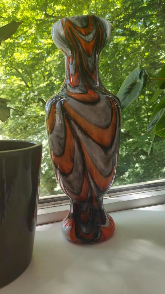 Carlo Moretti Opaline Vaas - Uniek Exemplaar!, Antiek en Kunst, Antiek | Vazen, Ophalen