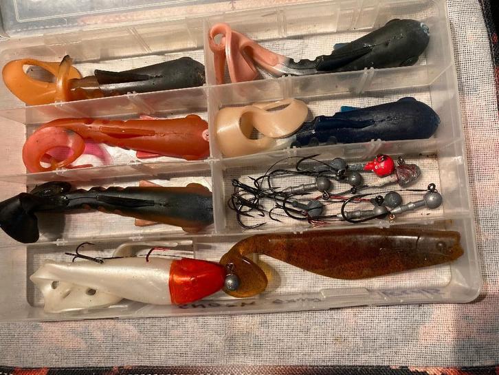 Groot Troll Rubber, Watersport en Boten, Hengelsport | Roofvissen, Gebruikt, Overige typen, Ophalen of Verzenden