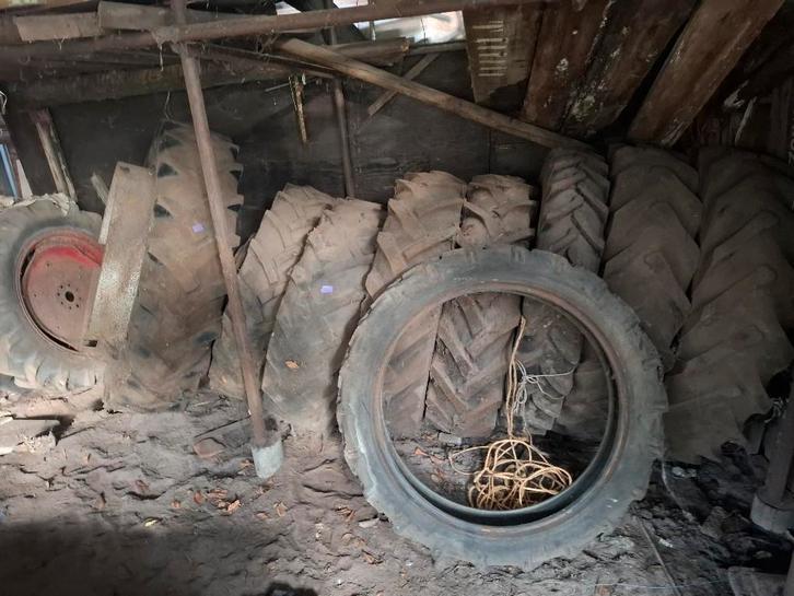 25 stuks oldtimer tractor banden in 1 koop 50,-, Zakelijke goederen, Agrarisch | Onderdelen | Banden, Velgen en Assen, Ophalen