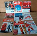9x COCA COLA WIN ACTIE FOLDER uit 1987-1988-1990-1992/1993, Verzamelen, Ophalen of Verzenden, Zo goed als nieuw, Overige typen