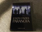 PARANOIA……Joseph Finder……55, Ophalen of Verzenden, Zo goed als nieuw, Nederland