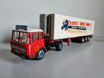 Lion car Daf 2600 met Smith trailer Martinez Valencia, Hobby en Vrije tijd, Modelauto's | 1:50, Ophalen of Verzenden, Gebruikt