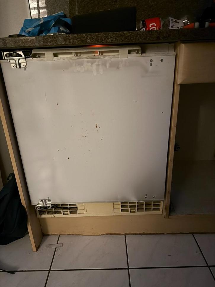 Inbouw Vriezer., Witgoed en Apparatuur, Vriezers en Diepvrieskisten, Gebruikt, Inbouw, Vrieskast, 85 tot 120 cm, Minder dan 60 cm