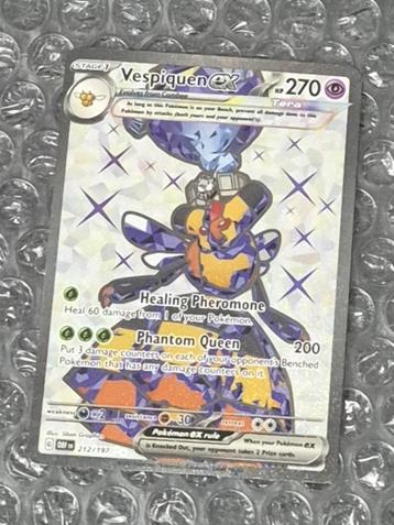 Vespiquen ex 212/197 Obsidian Flames Scarlet & Violet beschikbaar voor biedingen