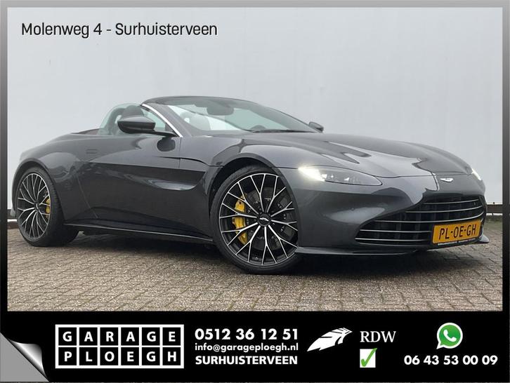 Aston Martin Vantage Roadster 4.0 V8 360 Leer Sportzetels, Auto's, Aston Martin, Bedrijf, Te koop, V8 Vantage, 360° camera, ABS