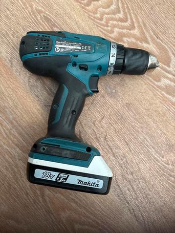 Makita DF457D Accuboormachine + Accu beschikbaar voor biedingen