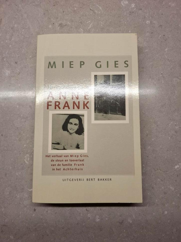 Anne Frank - Miep Gies, Boeken, Biografieën, Gelezen, Politiek, Ophalen of Verzenden