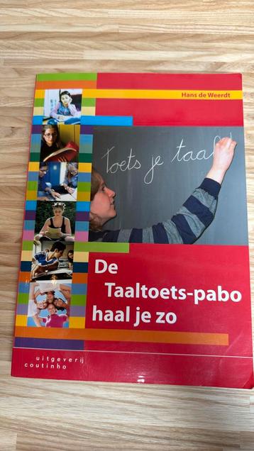 H. de Weerdt - De Taaltoets-pabo haal je zo beschikbaar voor biedingen