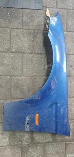 Voorscherm links topas blau BMW 3-serie E46 compact, Gebruikt, Links, Ophalen of Verzenden, Spatbord