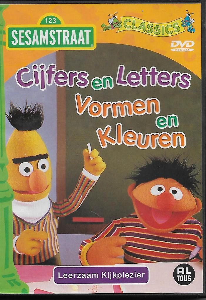 Sesamstraat - Cijfers en letters vormen en kleuren, Cd's en Dvd's, Dvd's | Kinderen en Jeugd, Gebruikt, Educatief, Alle leeftijden