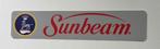 SUNBEAM  -  showroom  kentekenplaat, Verzamelen, Ophalen of Verzenden, Auto's