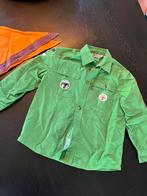 Groene scoutingblouse (welpenblouse) 134, Verzamelen, Scouting, Ophalen of Verzenden, Zo goed als nieuw, Kleding