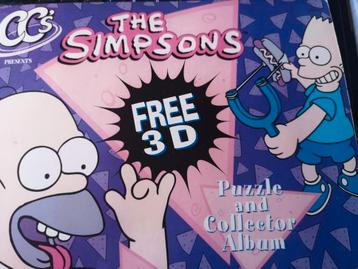 The Simpsons Puzzle Album met 3D effect beschikbaar voor biedingen