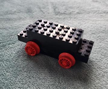 Lego trein 4,5 Volt blauwe rails locomotief motor.  beschikbaar voor biedingen