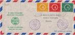 Nederlandse Antillen 1957 Voorloper FDC Scouting 50 j, Postzegels en Munten, Ophalen of Verzenden, Beschreven, Rest van de wereld