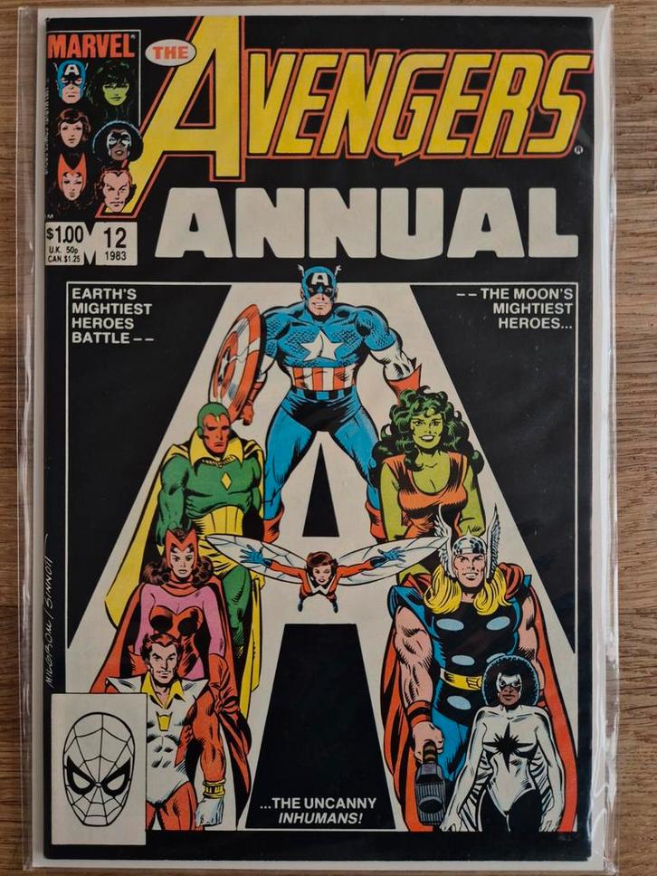 Avengers Annual #12 (1983), Boeken, Strips | Comics, Zo goed als nieuw, Eén comic, Amerika, Ophalen of Verzenden