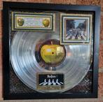 The Beatles - Abbey Road - platina Award. met COA, Verzamelen, Muziek, Artiesten en Beroemdheden, Ophalen of Verzenden, Zo goed als nieuw