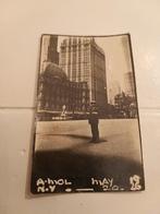 1:Erie locomotief 1923                        2: New York ma, Gebruikt, Foto, Voor 1940, Buitenland