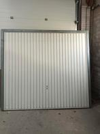 Garage kanteldeur Novoferm wit, Doe-het-zelf en Verbouw, Rolluiken, Ophalen, Gebruikt, 200 cm of meer, 200 cm of meer
