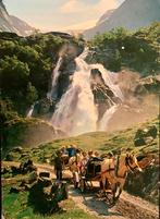 Noorwegen, Briksdalsbreen., Ophalen of Verzenden, Gelopen, Overig Europa