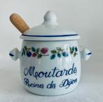 Mosterdpotje Reine de Dijon Revol la Porcelaine France, Huis en Inrichting, Ophalen of Verzenden, Zo goed als nieuw, Porselein