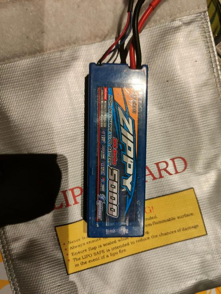 4x Gebruikte 2S Lipo Accu's, Hobby en Vrije tijd, Modelbouw | Radiografisch | Auto's, Gebruikt, Ophalen