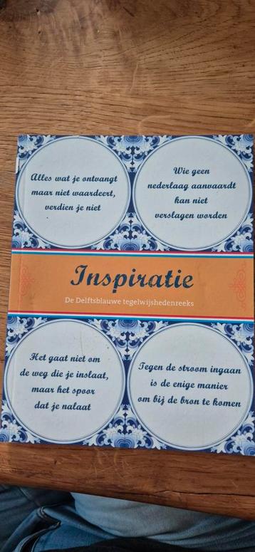 Inspiratie - Delftsblauwe Tegelwijshedenreeks beschikbaar voor biedingen