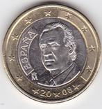 1 euro 2008, 2009, 2010, 2011 Spanje, Ophalen of Verzenden, Spanje, 1 euro, Losse munt
