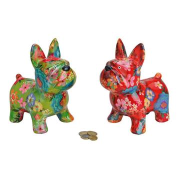 Spaarpot hond keramiek - franse bulldog - boston terriër beschikbaar voor biedingen