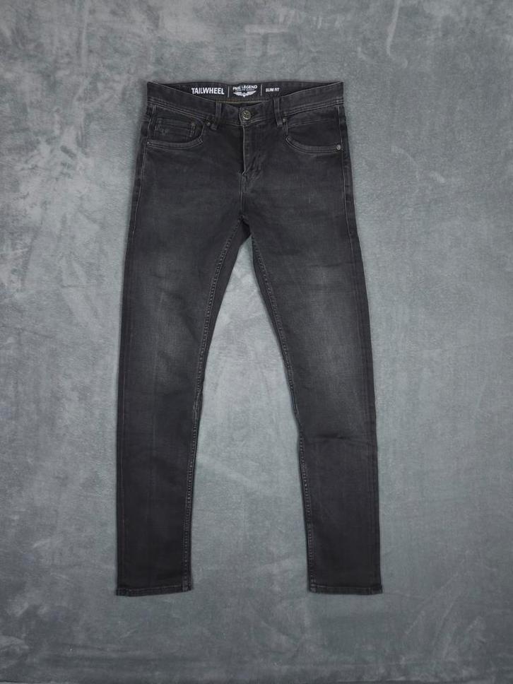 PME Legend Broek Tailwheel W32 L34 Slim Fit Zwart Pall Mall, Kleding | Heren, Spijkerbroeken en Jeans, Zo goed als nieuw, W32 (confectie 46) of kleiner