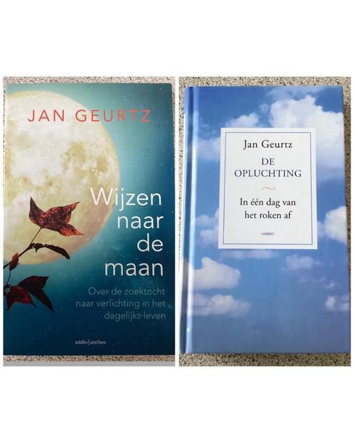 Wijzen naar de maan / De opluchting - Jan Geurtz., Boeken, Esoterie en Spiritualiteit, Zo goed als nieuw, Spiritualiteit algemeen