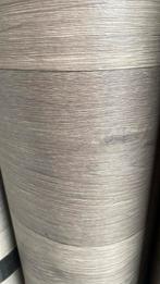 Vinyl vergrijsd bruin planken op 2 mtr breed, Ophalen, Bruin, Nieuw, Tapijt